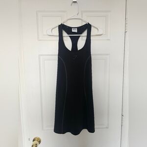 Gymshark Black Racerback Tank Dress